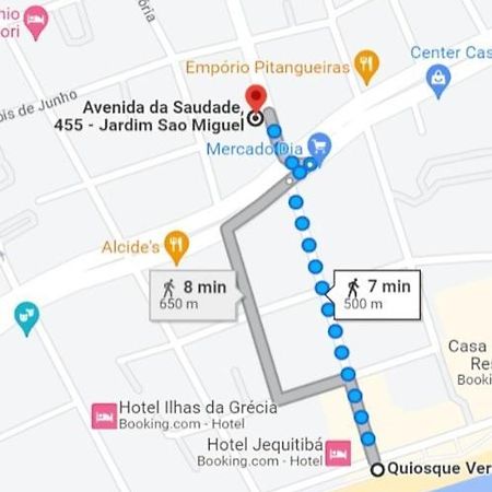 Apartamento No Guaruja - 500M Da Praia Da Enseada 외부 사진